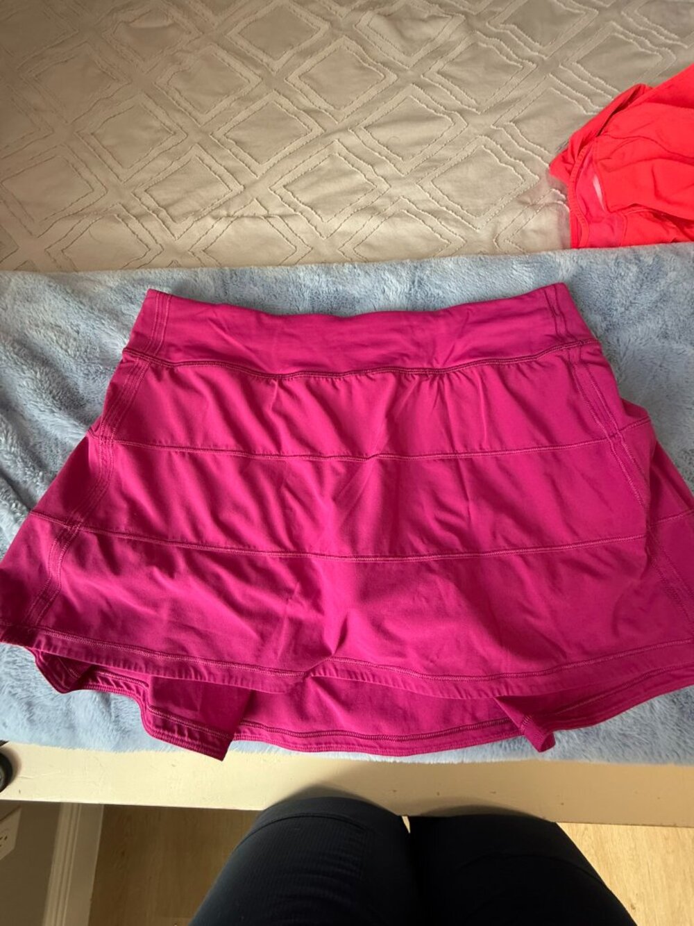Lululemon Pace Rival Midrise Skirt - Bright Pink - Size 10